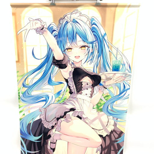 【中古品】 ホロライブ 雪花ラミィ 等身大タペストリー c105/Rin☆Yuu（リン☆ユウ） 054-260624-ma-05-fur 万代Net店
