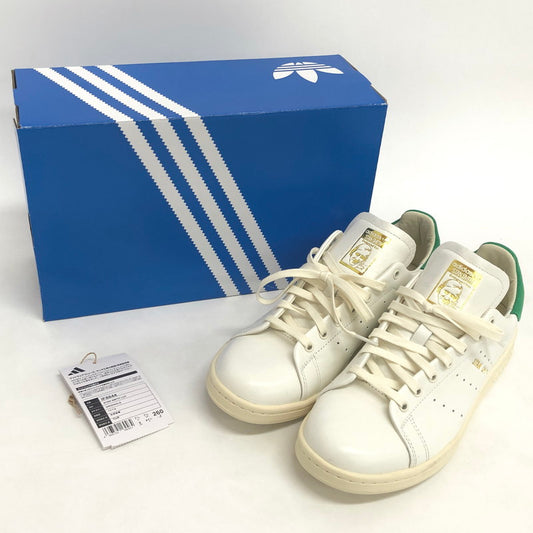 【中古品】【メンズ】 adidas アディダス STAN SMITH LUX IF8844 スタンスミス スニーカー シューズ 靴 161-260423-rs-04-fur サイズ：26.0cm US8 カラー：クラウドホワイト/クリームホワイト/グリーン 万代Net店