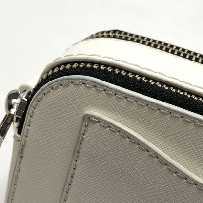 【中古品】【レディース】 MARC JACOBS マークジェイコブス THE SNAPSHOT M0014867 ザ スナップショット ショルダーバッグ 鞄 188-261005-rs-06-fur カラー：ホワイト 万代Net店