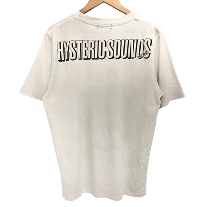 【ジャンク品】【メンズ】 HYSTERIC GLAMOUR ヒステリックグラマー 0202CT08 半袖 Tシャツ トップス 古着 140-261007-rs-01-fur サイズ：L カラー：ホワイト 万代Net店