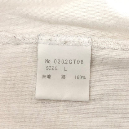 【ジャンク品】【メンズ】 HYSTERIC GLAMOUR ヒステリックグラマー 0202CT08 半袖 Tシャツ トップス 古着 140-261007-rs-01-fur サイズ：L カラー：ホワイト 万代Net店
