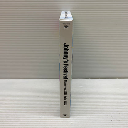 【現状渡し品】 Johnny’s Festival Thank you 2021 Hello 2022 通常盤初回プレス仕様 DVD 010-250731-ks-09-min 万代Net店