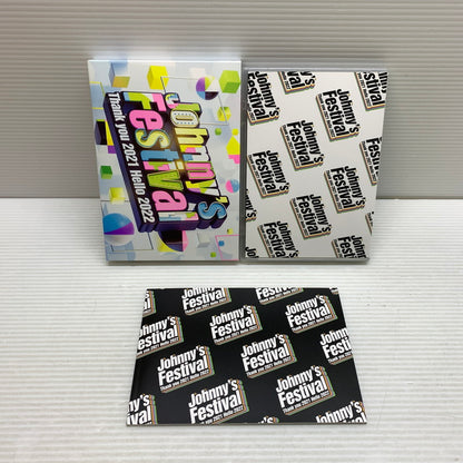 【現状渡し品】 Johnny’s Festival Thank you 2021 Hello 2022 通常盤初回プレス仕様 DVD 010-250731-ks-09-min 万代Net店