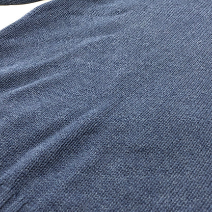 【中古品】【メンズ】 POLO RALPH LAUREN ポロ・ラルフローレン 90S COTTON KNIT ニット セーター 長袖 トップス 古着 ヴィンテージ 146-260423-rs-08-fur サイズ：M カラー：ブルー系 万代Net店