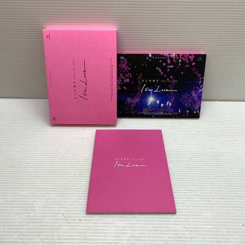 【現状渡し品】 なにわ男子 Debut Tour 2022 1st Love 初回限定版 DVD 2枚組 010-250731-ks-10-min 万代Net店