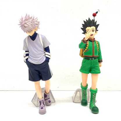 【現状渡し品】 BANDAI 一番くじ HUNTER×HUNTER GREED ISLAND A/B賞 ゴン キルア MASTERLISE 051-260625-mo-01-fur 万代Net店