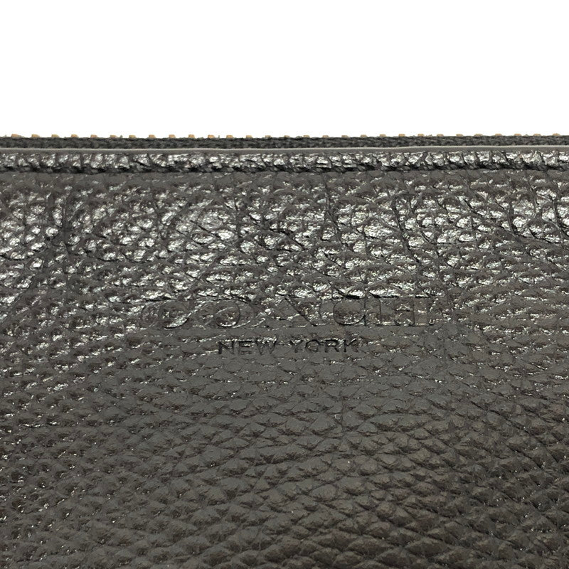 【現状渡し品】【メンズ/レディース】 COACH コーチ F28557 クラッチバッグ フラットポーチ セカンドバッグ 鞄 180-251119-rs-01-fur カラー：ブラック 万代Net店