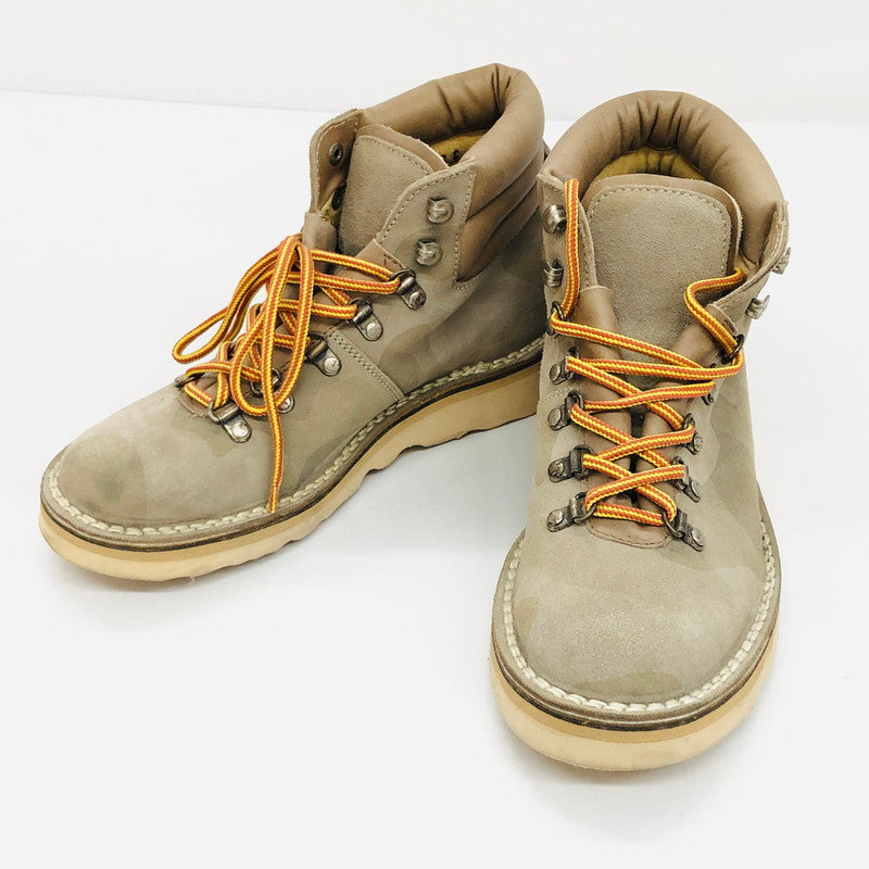 【現状渡し品】【レディース】 CEBO セボ × GOA ゴア マウンテンブーツ シューズ 靴 165-241220-hn-01-fur サイズ：38 G (約24cm相当) カラー：ベージュ系/カモフラージュ 万代Net店