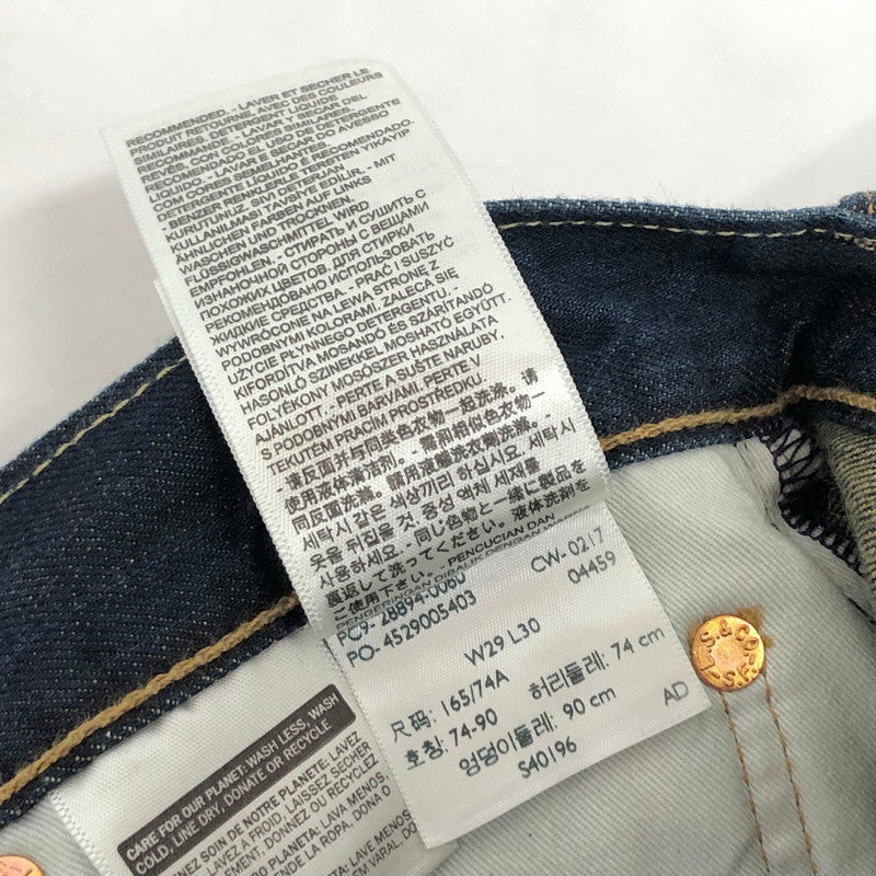 【中古美品】【メンズ】 Levi's リーバイス 501 TAPERED 28894-0060 テーパード デニムパンツ ジーンズ ボトムス 158-251119-rs-02-fur サイズ：W29 L30 カラー：インディゴ 万代Net店