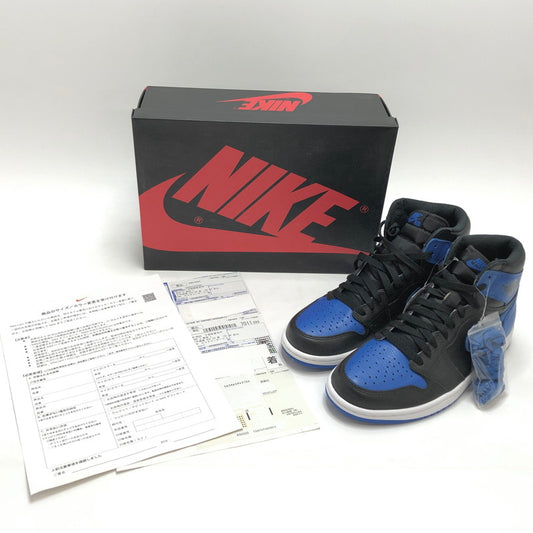 【中古品】【メンズ】 NIKE ナイキ Air Jordan 1 Retro High OG "Royal" 555088-007 エアジョーダン レトロ ハイ ロイヤル スニーカー シューズ 靴 160-251119-rs-05-fur サイズ：26.0cm US8 カラー：ブルー/ブラック 万代Net店