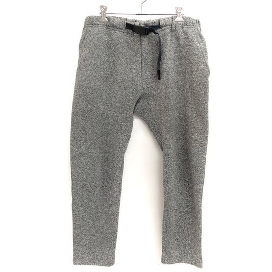 【中古品】【メンズ】 GRAMICCI グラミチ 19AW BONDING GMP-19F015 KNIT FLEECE SLIM PANTS ニットフリースパンツ ジョガーパンツ ボトムス 155-260424-rs-02-fur サイズ：ASIA L カラー：グレー 万代Net店