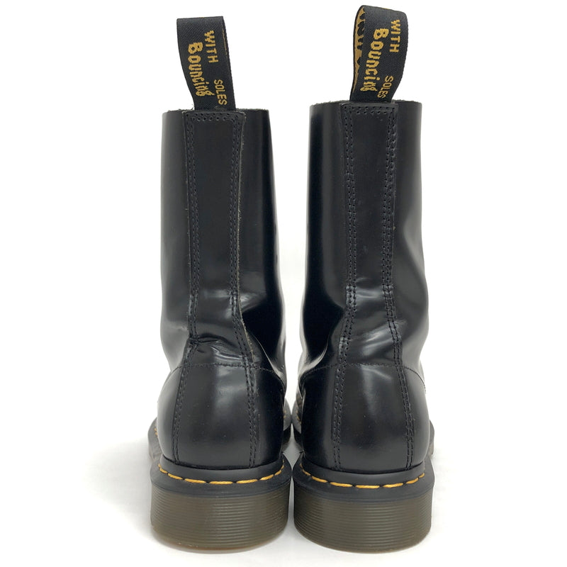 【現状渡し品】【メンズ】 Dr.Martens ドクターマーチン 1490 10 EYE BOOT レザーブーツ シューズ 靴 164-261007-rs-04-fur サイズ：UK8 (27.0cm相当) カラー：ブラック 万代Net店