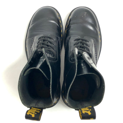 【現状渡し品】【メンズ】 Dr.Martens ドクターマーチン 1490 10 EYE BOOT レザーブーツ シューズ 靴 164-261007-rs-04-fur サイズ：UK8 (27.0cm相当) カラー：ブラック 万代Net店