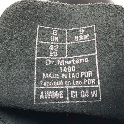 【現状渡し品】【メンズ】 Dr.Martens ドクターマーチン 1490 10 EYE BOOT レザーブーツ シューズ 靴 164-261007-rs-04-fur サイズ：UK8 (27.0cm相当) カラー：ブラック 万代Net店