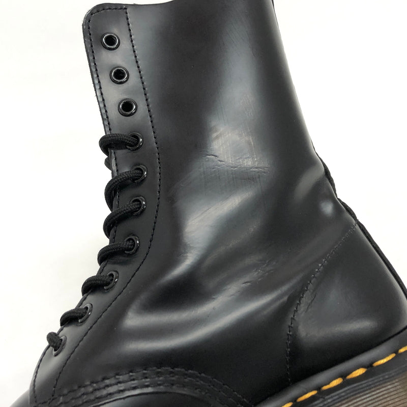 【現状渡し品】【メンズ】 Dr.Martens ドクターマーチン 1490 10 EYE BOOT レザーブーツ シューズ 靴 164-261007-rs-04-fur サイズ：UK8 (27.0cm相当) カラー：ブラック 万代Net店
