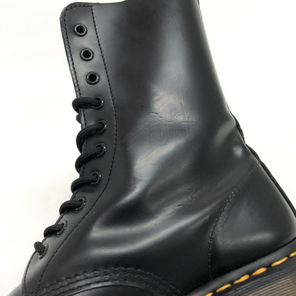 【現状渡し品】【メンズ】 Dr.Martens ドクターマーチン 1490 10 EYE BOOT レザーブーツ シューズ 靴 164-261007-rs-04-fur サイズ：UK8 (27.0cm相当) カラー：ブラック 万代Net店