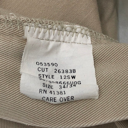 【現状渡し品】【メンズ】 POLO RALPH LAUREN ポロ・ラルフローレン 90S TWO-TUCK POLO CHINO PANTS チノパンツ ボトムス 古着 ヴィンテージ系 157-260424-rs-06-fur サイズ：34/34 カラー：ベージュ 万代Net店
