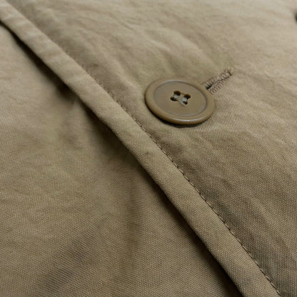 【現状渡し品】【メンズ】 DESCENDANT ディセンダント 21AW SUB NYLON COAT ナイロンコート 中綿 アウター 142-251119-rs-07-fur サイズ：3 カラー：ベージュ系 万代Net店