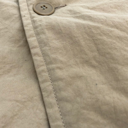 【現状渡し品】【メンズ】 DESCENDANT ディセンダント 21AW SUB NYLON COAT ナイロンコート 中綿 アウター 142-251119-rs-07-fur サイズ：3 カラー：ベージュ系 万代Net店