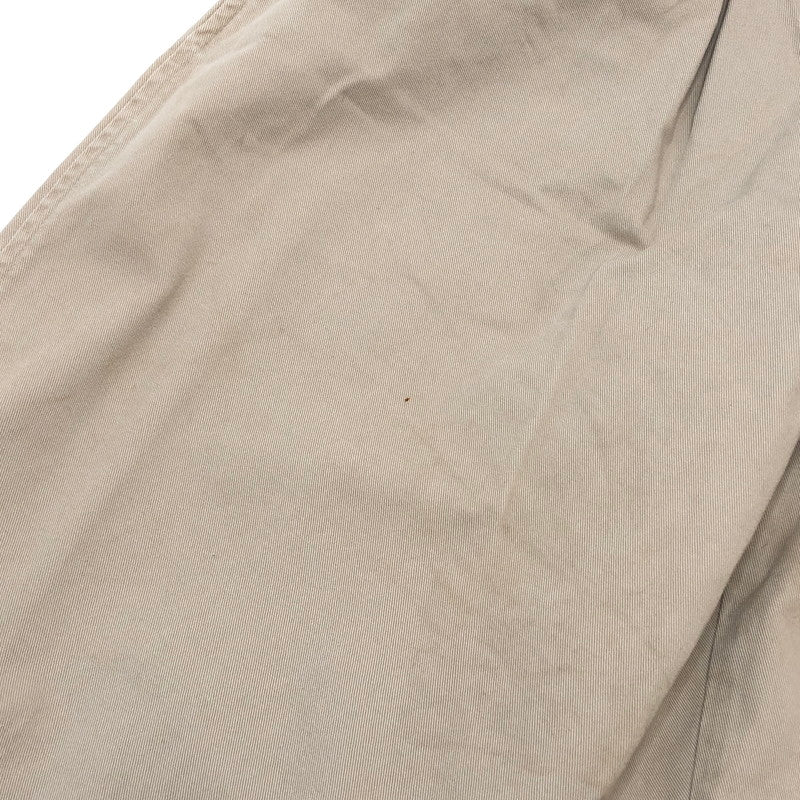 【現状渡し品】【メンズ】 POLO RALPH LAUREN ポロ・ラルフローレン 90S TWO-TUCK POLO CHINO PANTS チノパンツ ボトムス 古着 ヴィンテージ系 157-260424-rs-06-fur サイズ：34/34 カラー：ベージュ 万代Net店