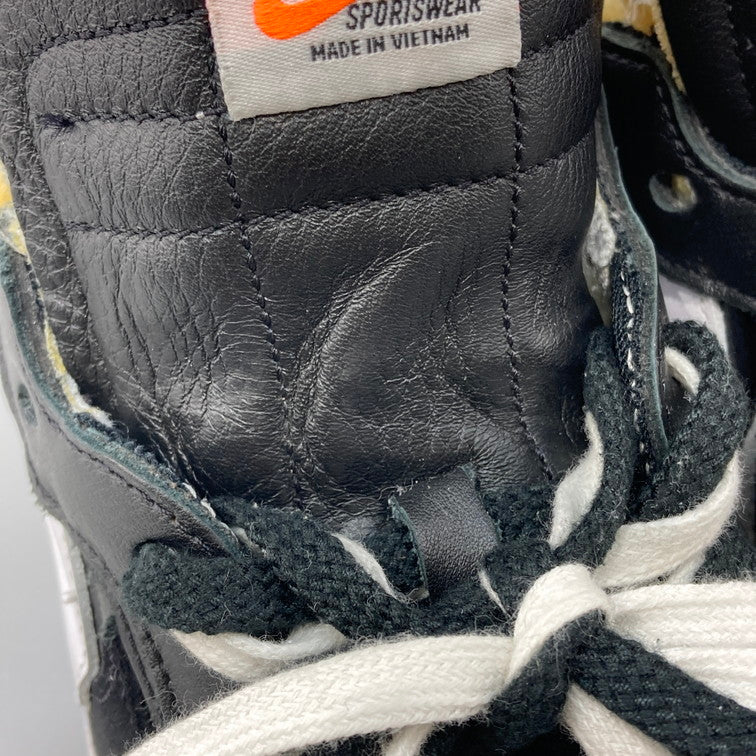 【中古品】【メンズ】 SACAI×NIKE DM6443-001 BLAZER LOW BLACK PATENT LEATHER スニーカー 本体のみ 160-260430-WA-03-iwa サイズ：30cm カラー：ブラック ホワイト 万代Net店