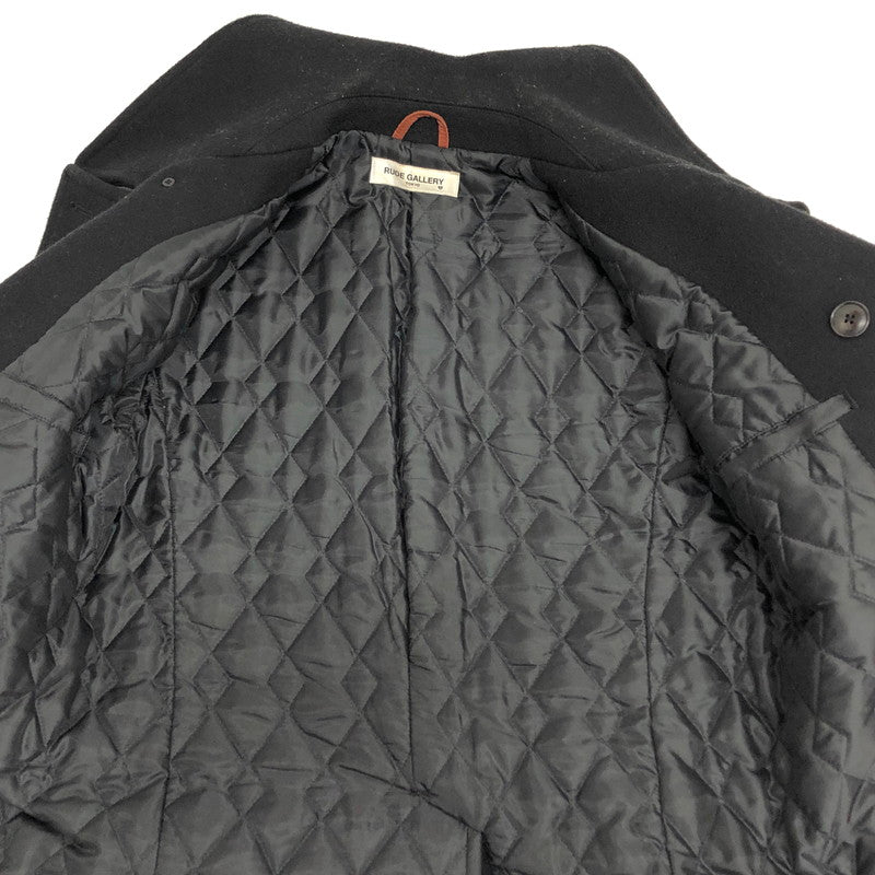 【現状渡し品】【メンズ/レディース】 RUDE GALLERY ルードギャラリー Pコート ピーコート アウター 142-251119-rs-08-fur サイズ：2 カラー：ブラック 万代Net店