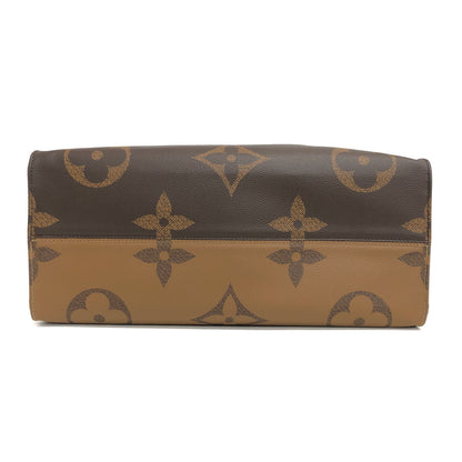 【中古品】【メンズ/レディース】 LOUIS VUITTON ルイ・ヴィトン M45320 モノグラム ジャイアント リバース オンザゴーGM トートバッグ 鞄 179-260713-rs-02-fur カラー：ブラウン/ベージュ 万代Net店
