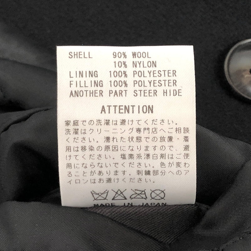 【現状渡し品】【メンズ/レディース】 RUDE GALLERY ルードギャラリー Pコート ピーコート アウター 142-251119-rs-08-fur サイズ：2 カラー：ブラック 万代Net店