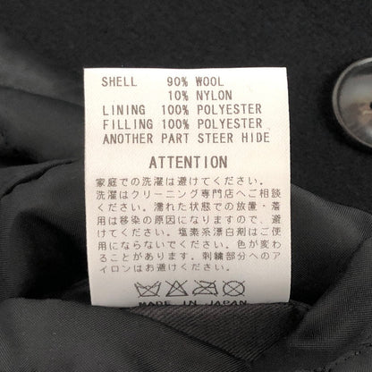 【現状渡し品】【メンズ/レディース】 RUDE GALLERY ルードギャラリー Pコート ピーコート アウター 142-251119-rs-08-fur サイズ：2 カラー：ブラック 万代Net店