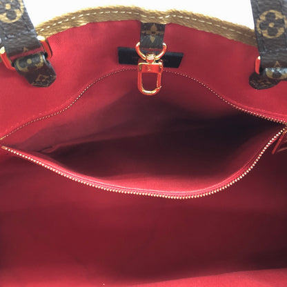 【中古品】【メンズ/レディース】 LOUIS VUITTON ルイ・ヴィトン M45320 モノグラム ジャイアント リバース オンザゴーGM トートバッグ 鞄 179-260713-rs-02-fur カラー：ブラウン/ベージュ 万代Net店