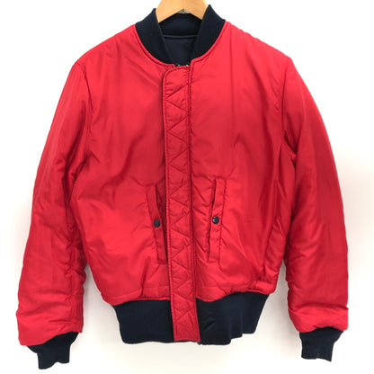 【中古品】【メンズ】 ALPHA INDUSTRIES アルファインダストリーズ MA-1 TIGHT APOLLO TA0113-067 エムエーワン タイト アポロ11号 NASA ブルゾン アウター 古着 145-261007-rs-06-fur サイズ：M カラー：ネイビー×レッド 万代Net店