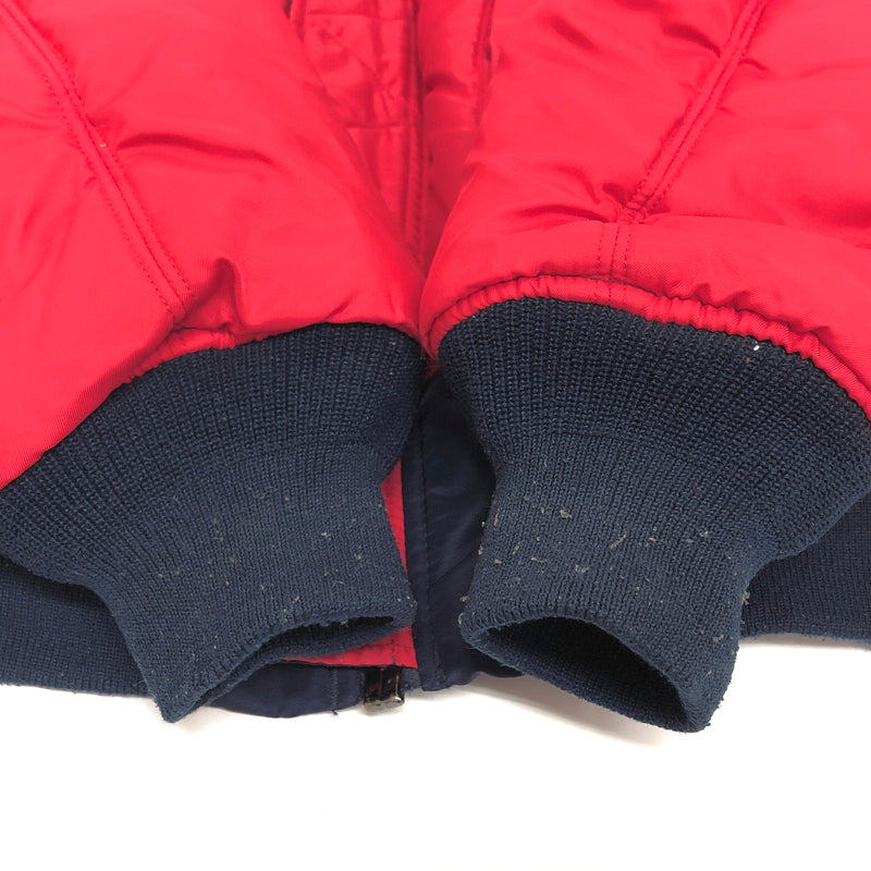 【中古品】【メンズ】 ALPHA INDUSTRIES アルファインダストリーズ MA-1 TIGHT APOLLO TA0113-067 エムエーワン タイト アポロ11号 NASA ブルゾン アウター 古着 145-261007-rs-06-fur サイズ：M カラー：ネイビー×レッド 万代Net店