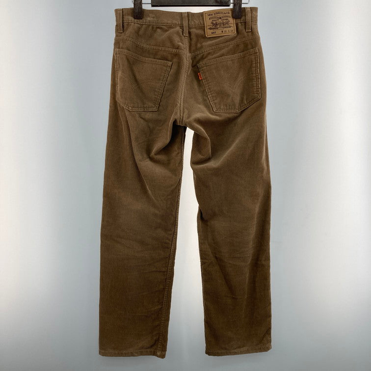 【中古品】【メンズ】 Levi's リーバイス 607 コーデュロイパンツ 158-260112-WA-07-iwa サイズ：W30 カラー：ブラウン 万代Net店