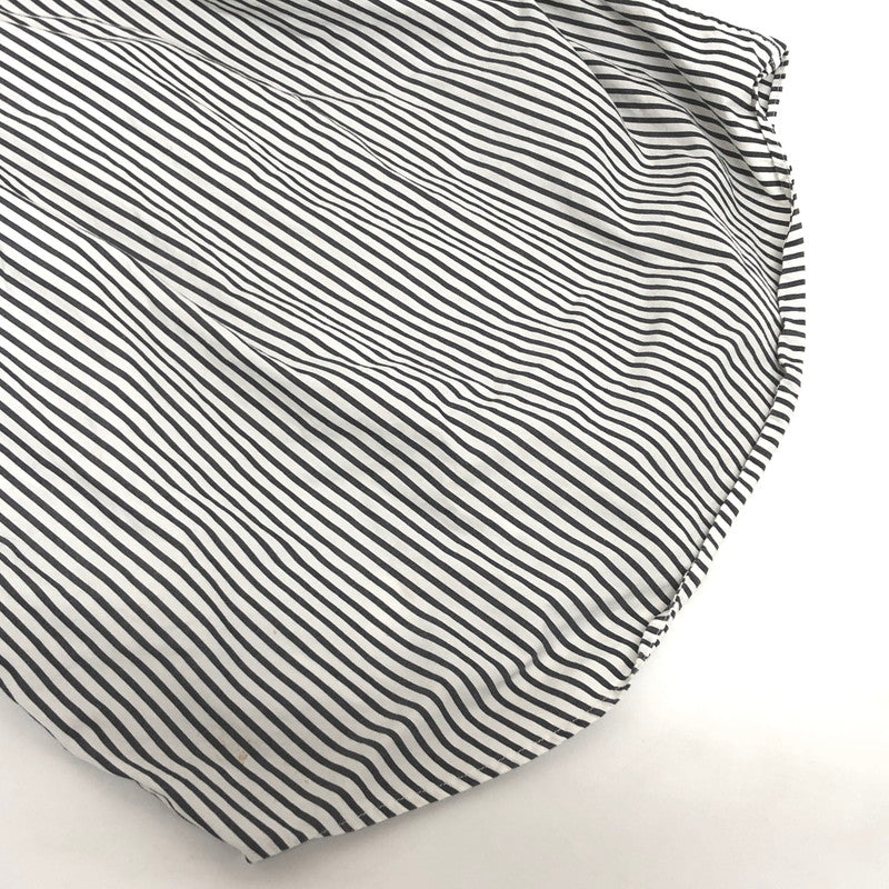 【現状渡し品】【メンズ】 BEAMS ビームス S/S SHIRT ストライプシャツ 半袖 トップス 147-251119-rs-06-fur サイズ：S カラー：ホワイト/ブラック系 万代Net店