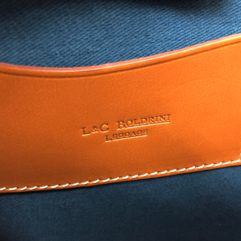 【中古品】【メンズ/レディース】 L&C BOLDRINI L&C ボルドリーニ LEATHER BUSINESS BAG レザー ビジネスバッグ 鞄 188-260713-rs-04-fur カラー：ブラウン 万代Net店