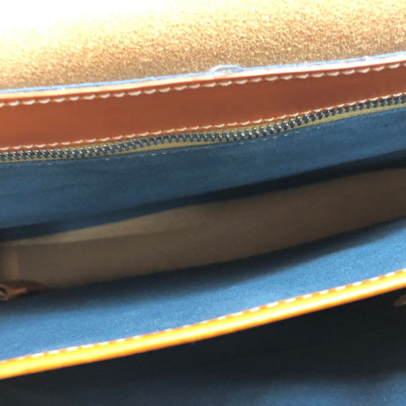 【中古品】【メンズ/レディース】 L&C BOLDRINI L&C ボルドリーニ LEATHER BUSINESS BAG レザー ビジネスバッグ 鞄 188-260713-rs-04-fur カラー：ブラウン 万代Net店