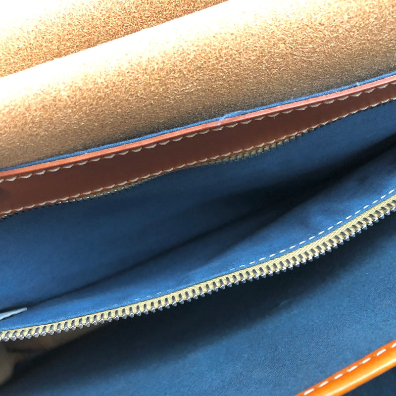 【中古品】【メンズ/レディース】 L&C BOLDRINI L&C ボルドリーニ LEATHER BUSINESS BAG レザー ビジネスバッグ 鞄 188-260713-rs-04-fur カラー：ブラウン 万代Net店