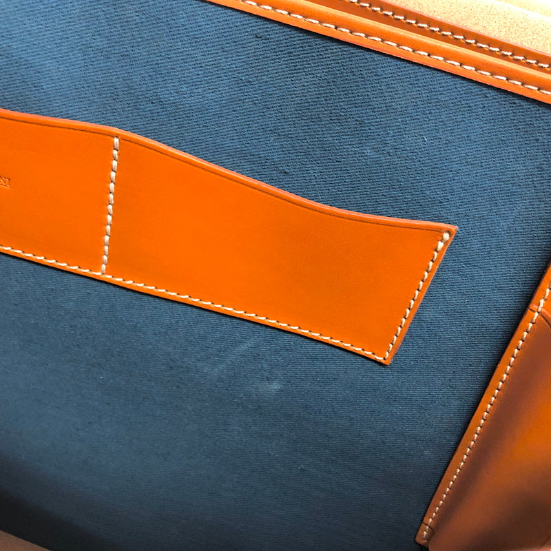 【中古品】【メンズ/レディース】 L&C BOLDRINI L&C ボルドリーニ LEATHER BUSINESS BAG レザー ビジネスバッグ 鞄 188-260713-rs-04-fur カラー：ブラウン 万代Net店