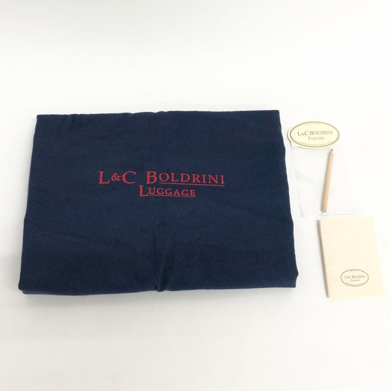 【中古品】【メンズ/レディース】 L&C BOLDRINI L&C ボルドリーニ LEATHER BUSINESS BAG レザー ビジネスバッグ 鞄 188-260713-rs-04-fur カラー：ブラウン 万代Net店