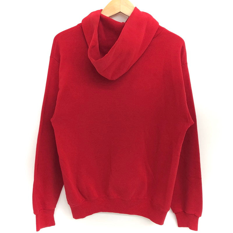 【中古品】【メンズ】 JERZEES ジャージーズ 80'S LOVE A NURSE PRN HOODIE パーカー フーディ 長袖 トップス 古着 ヴィンテージ 146-260424-rs-07-fur サイズ：M カラー：レッド 万代Net店