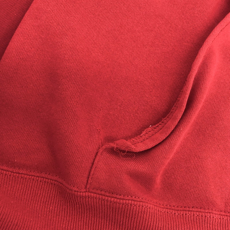 【中古品】【メンズ】 JERZEES ジャージーズ 80'S LOVE A NURSE PRN HOODIE パーカー フーディ 長袖 トップス 古着 ヴィンテージ 146-260424-rs-07-fur サイズ：M カラー：レッド 万代Net店