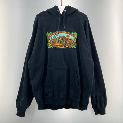 【中古品】【メンズ】 XLARGE エクストララージ 101244012006 ROPE LOGO HOODED SWEATSHIRT パーカー 142-260114-WA-02-iwa サイズ：XL カラー：ブラック 万代Net店
