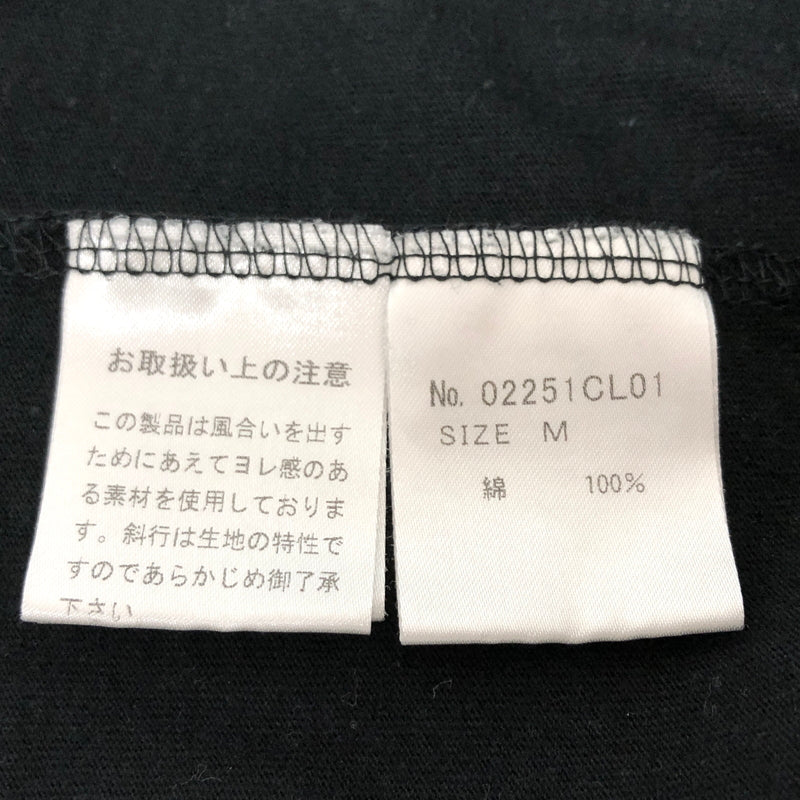 【中古品】【メンズ】 HYSTERIC GLAMOUR ヒステリックグラマー MOTOR CITY BABY 02251CL01 長袖 Tシャツ ロンT トップス 古着 140-261008-rs-02-fur サイズ：M カラー：ブラック 万代Net店