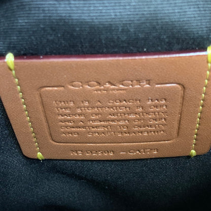 【中古品】【メンズ/レディース】 COACH コーチ CAT78 サリバン クロスボディ バッグ・シグネチャー キャンバス カバン 鞄 188-260818-cs-22-izu カラー：ブラック 万代Net店