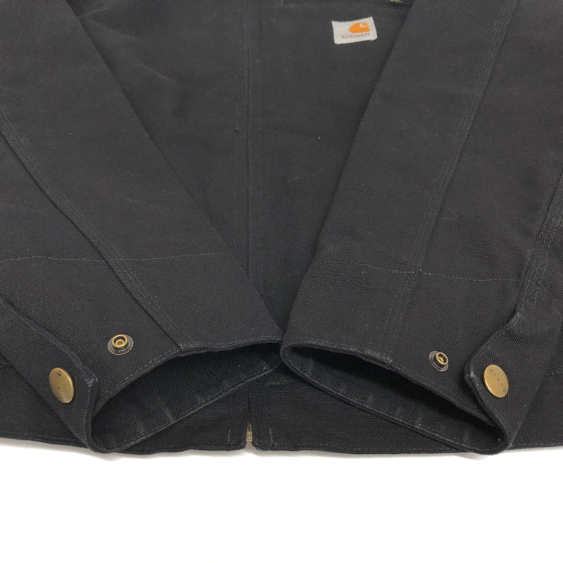 【中古品】【メンズ】 CARHARTT × WACKO MARIA カーハート ワコマリア W.I.P OG DETROIT JACKET I028223 デトロイトジャケット ワークジャケット アウター 古着 142-261008-rs-03-fur サイズ：S カラー：ブラック 万代Net店