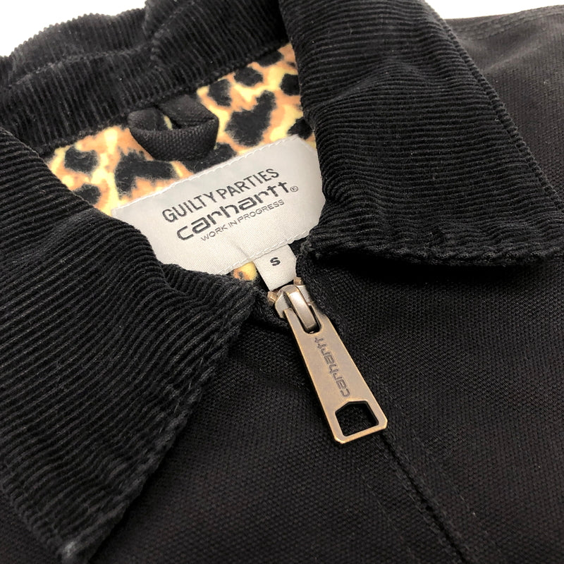 【中古品】【メンズ】 CARHARTT × WACKO MARIA カーハート ワコマリア W.I.P OG DETROIT JACKET I028223 デトロイトジャケット ワークジャケット アウター 古着 142-261008-rs-03-fur サイズ：S カラー：ブラック 万代Net店