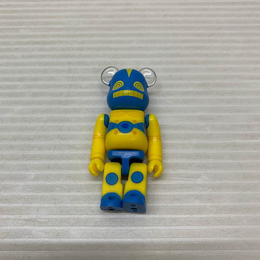 【中古品】 BE@RBRICK ベアブリック SERIES45 シークレット 廣田彩玩所 (H×S) ロボット 黄色×青 039-260629-AS-12-min 万代Net店