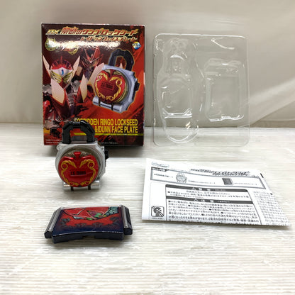 【現状渡し品】 仮面ライダー鎧武 DX禁断のリンゴロックシード＆イドゥンフェイスプレート 042-260807-MS-06-min 万代Net店