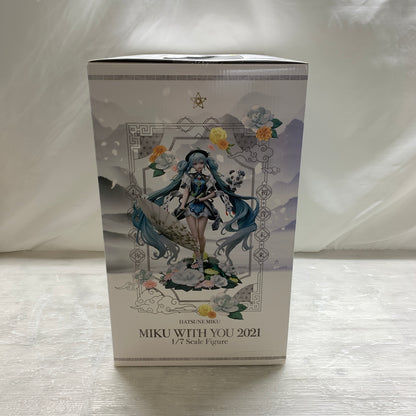 【現状渡し品】 初音ミク フィギュア MIKU WITH YOU 2021Ver.　F：NEX限定 箱あり 053-260730-YT-04-min 万代Net店