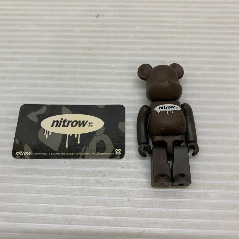 【現状渡し品】 BE@RBRICK ベアブリック nitrow 400％ 055-260629-AS-13-min 万代Net店